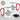 Shhh … there is Prosecco in here – Karabinerbecher 330 ml – Weiß/Rot – Mit Deckel – Ansicht 3 #farbe_weiss-rot