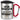 Ich bin Architektin, was ist deine Superkraft? – Karabinerbecher 330 ml – Silber/Rot – Mit Deckel – Ansicht 1 #farbe_silber-rot