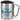 Lieblings-Bräutigam – Karabinerbecher 330 ml – Silber/Silber – Mit Deckel – Ansicht 1 #farbe_silber-silber