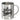 Herrchens Trinknapf – Edelstahlbecher 400 ml – Silber – Ohne Deckel und Karabiner – Ansicht 1 #farbe_silber