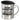 Ich bin Steuerberaterin, was ist deine Superkraft? – Edelstahlbecher 400 ml – Silber – Mit Deckel – Ansicht 1 #farbe_silber