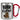 Bobr kurwa – Karabinerbecher 330 ml – Silber/Rot – Ohne Deckel – Ansicht 1 #farbe_silber-rot