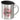 Lieblings-Oma – Edelstahlbecher 400 ml – Silber – Mit Deckel – Ansicht 1 #farbe_silber