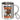 Anti-Stress Tasse für Wanderer – Edelstahlbecher 400 ml – Silber – Mit Karabiner – Ansicht 1 #farbe_silber