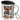 Anti-Stress Tasse für Studenten – Edelstahlbecher 400 ml – Silber – Mit Deckel und Karabiner – Ansicht 1 #farbe_silber