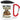 Anti-Stress Tasse für Schreiner – Karabinerbecher 330 ml – Weiß/Rot – Mit Deckel – Ansicht 1 #farbe_weiss-rot
