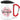 Lieblings-Schwägerin – Karabinerbecher 330 ml – Weiß/Rot – Mit Deckel – Ansicht 1 #farbe_weiss-rot