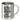 Es gibt so viele Papas auf der Welt und ich hab den Besten – Edelstahlbecher 400 ml – Silber – Ohne Deckel und Karabiner – Ansicht 1 #farbe_silber