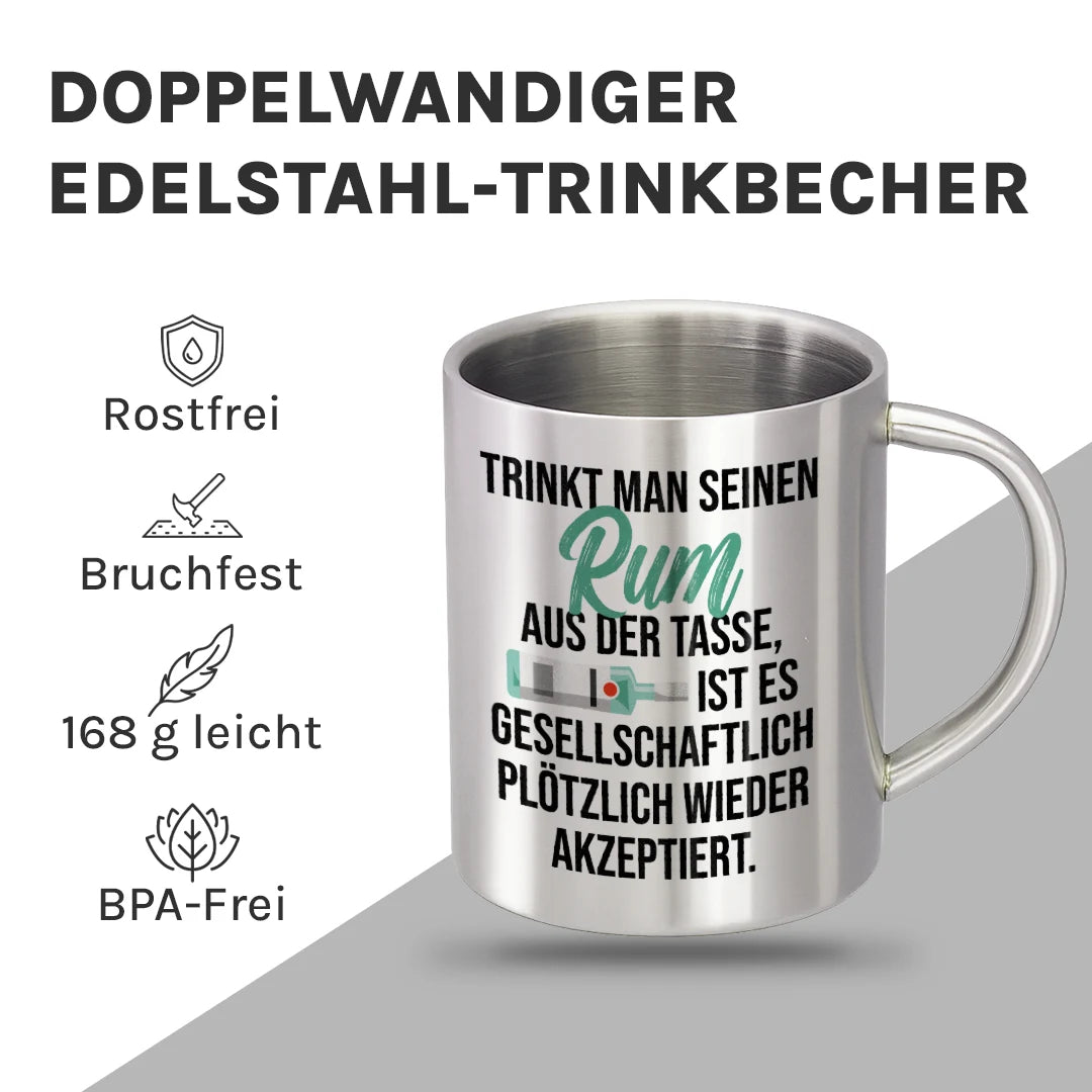 Ein kleiner Gruß bei jedem Schluck