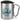 Lieblings-Onkel – Karabinerbecher 330 ml – Silber/Silber – Mit Deckel – Ansicht 1 #farbe_silber-silber