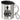 So sieht der beste Arzt der Welt aus! – Edelstahlbecher 400 ml – Silber – Mit Deckel und Karabiner – Ansicht 1 #farbe_silber