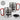 Kein Talent, nur Training – Pixel – Karabinerbecher 330 ml – Silber/Rot – Mit Deckel – Ansicht 3 #farbe_silber-rot
