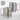Gans gechillt – Karabinerbecher 330 ml – Silber/Silber – Ohne Deckel – Ansicht 3 #farbe_silber-silber