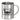 Gamer aus Leidenschaft, nicht aus Mode – Edelstahlbecher 400 ml – Silber – Ohne Deckel und Karabiner – Ansicht 1 #farbe_silber