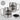 Ich bin Volleyballerin, was ist deine Superkraft? – Karabinerbecher 330 ml – Silber/Silber – Mit Deckel – Ansicht 3 #farbe_silber-silber