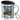 Anti-Stress Tasse für Grafikdesigner – Edelstahlbecher 400 ml – Silber – Mit Deckel und Karabiner – Ansicht 1 #farbe_silber