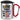 Love knows no gender, color or age – Karabinerbecher 330 ml – Silber/Rot – Mit Deckel – Ansicht 1 #farbe_silber-rot