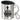 So sieht die beste Trauzeugin der Welt aus! – Edelstahlbecher 400 ml – Silber – Mit Deckel und Karabiner – Ansicht 1 #farbe_silber