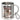 Anti-Stress Tasse für Hochzeitsplaner – Edelstahlbecher 400 ml – Silber – Mit Karabiner – Ansicht 1 #farbe_silber