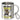 Anti-Stress Tasse für Tennisspieler – Edelstahlbecher 400 ml – Silber – Mit Karabiner – Ansicht 1 #farbe_silber