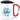 Lieblings-Sohn – Karabinerbecher 330 ml – Weiß/Rot – Mit Deckel – Ansicht 1 #farbe_weiss-rot