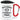 Best Father – Whiskey-Design – Karabinerbecher 330 ml – Weiß/Rot – Mit Deckel – Ansicht 1 #farbe_weiss-rot