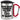 Bitte nicht schubsen – ich habe Bier im Becher – Karabinerbecher 330 ml – Silber/Rot – Mit Deckel – Ansicht 1 #farbe_silber-rot