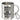 Biker haben nicht das Beste von allem – Biker machen das Beste aus allem – Edelstahlbecher 400 ml – Silber – Mit Karabiner – Ansicht 1 #farbe_silber