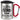 Endlich Schulkind für Jungen – personalisiert – Karabinerbecher 330 ml – Silber/Rot – Mit Deckel – Ansicht 1 #farbe_silber-rot