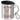 No Prob-Lama – Edelstahlbecher 400 ml – Silber – Mit Deckel und Karabiner – Ansicht 1 #farbe_silber