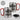 Ich bin Friseur – was ist deine Superkraft? – Karabinerbecher 330 ml – Silber/Rot – Mit Deckel – Ansicht 3 #farbe_silber-rot