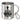 So sieht die beste Ehefrau der Welt aus! – Edelstahlbecher 400 ml – Silber – Mit Karabiner – Ansicht 1 #farbe_silber
