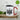 Professioneller Wurmbader – Karabinerbecher 330 ml – Weiß/Rot – Mit Deckel – Ansicht 6 #farbe_weiss-rot
