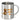 Spritzus Saufus Rex – Edelstahlbecher 400 ml – Silber – Ohne Deckel und Karabiner – Ansicht 1 #farbe_silber