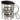 Ich bin jetzt Handwerks-Azubi – Edelstahlbecher 400 ml – Silber – Mit Deckel und Karabiner – Ansicht 1 #farbe_silber