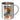 Anti-Stress Tasse für Mountainbiker – Edelstahlbecher 400 ml – Silber – Ohne Deckel und Karabiner – Ansicht 1 #farbe_silber