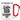 Liebe kennt kein Geschlecht – Karabinerbecher 330 ml – Weiß/Rot – Ohne Deckel – Ansicht 1 #farbe_weiss-rot