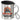 Gottlos die Batterie abklemmen – Edelstahlbecher 400 ml – Silber – Mit Deckel und Karabiner – Ansicht 1 #farbe_silber