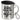 Ich brauche keinen Therapeuten, ich gehe angeln – Edelstahlbecher 400 ml – Silber – Mit Deckel und Karabiner – Ansicht 1 #farbe_silber