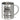 Lieber 1000 Sterne am Himmel als 5 Sterne im Hotel – Edelstahlbecher 400 ml – Silber – Ohne Deckel und Karabiner – Ansicht 1 #farbe_silber