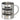 Ich bin Patenonkel, was ist deine Superkraft? – Edelstahlbecher 400 ml – Silber – Ohne Deckel und Karabiner – Ansicht 1 #farbe_silber
