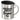 Glückwunsch, du wirst Bruder – Edelstahlbecher 400 ml – Silber – Mit Deckel – Ansicht 1 #farbe_silber