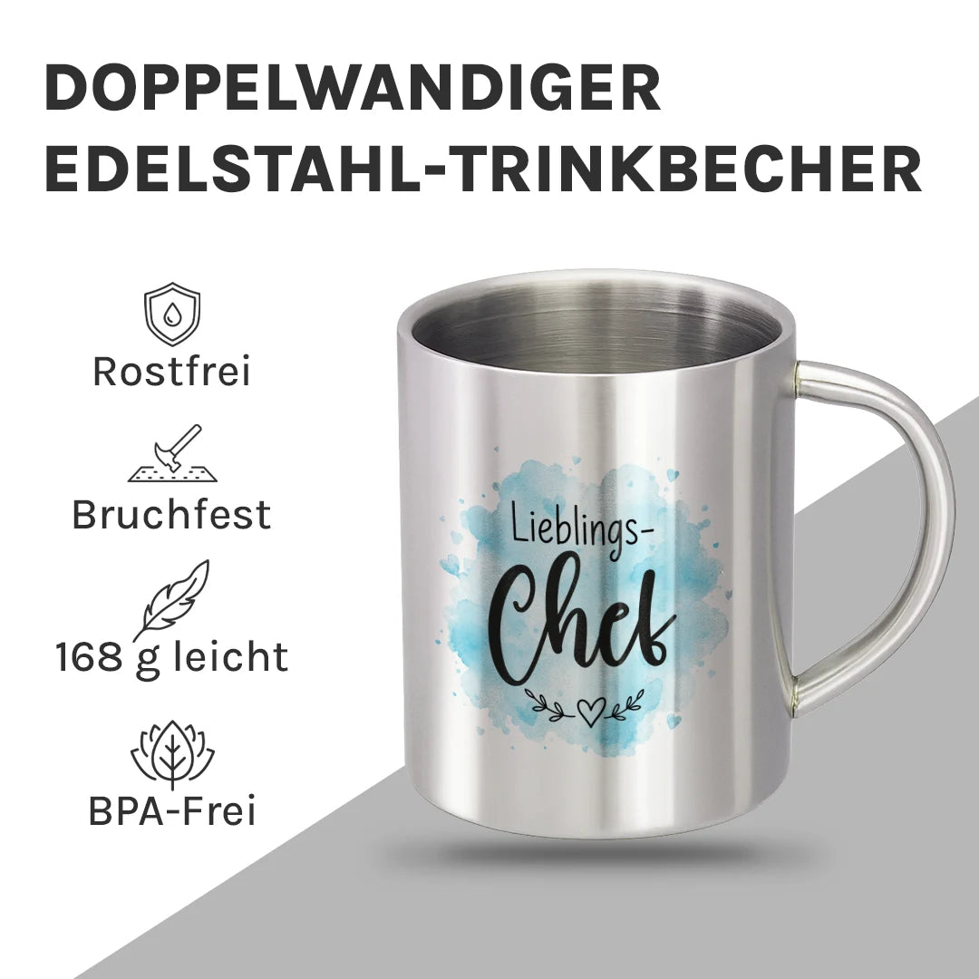 Ein kleiner Gruß bei jedem Schluck