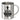 So sieht die beste Friseurin der Welt aus! – Edelstahlbecher 400 ml – Silber – Ohne Deckel und Karabiner – Ansicht 1 #farbe_silber