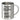 Leg dich niemals mit einem Camper an – Edelstahlbecher 400 ml – Silber – Ohne Deckel und Karabiner – Ansicht 1 #farbe_silber