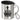 So sieht der beste Zahnarzt der Welt aus! – Edelstahlbecher 400 ml – Silber – Mit Deckel und Karabiner – Ansicht 1 #farbe_silber