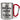 Lieber 1000 Sterne am Himmel als 5 Sterne im Hotel – Karabinerbecher 330 ml – Silber/Rot – Ohne Deckel – Ansicht 1 #farbe_silber-rot