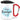 Lieblings-Bräutigam – Karabinerbecher 330 ml – Weiß/Rot – Mit Deckel – Ansicht 1 #farbe_weiss-rot