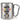 Gute Laune Tasse – Karabinerbecher 330 ml – Silber/Silber – Ohne Deckel – Ansicht 1 #farbe_silber-silber