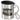 Gipfelstürmer – Edelstahlbecher 400 ml – Silber – Mit Deckel und Karabiner – Ansicht 1 #farbe_silber
